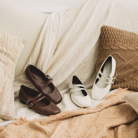 Ginger Flat Shoes - Christmas Collection