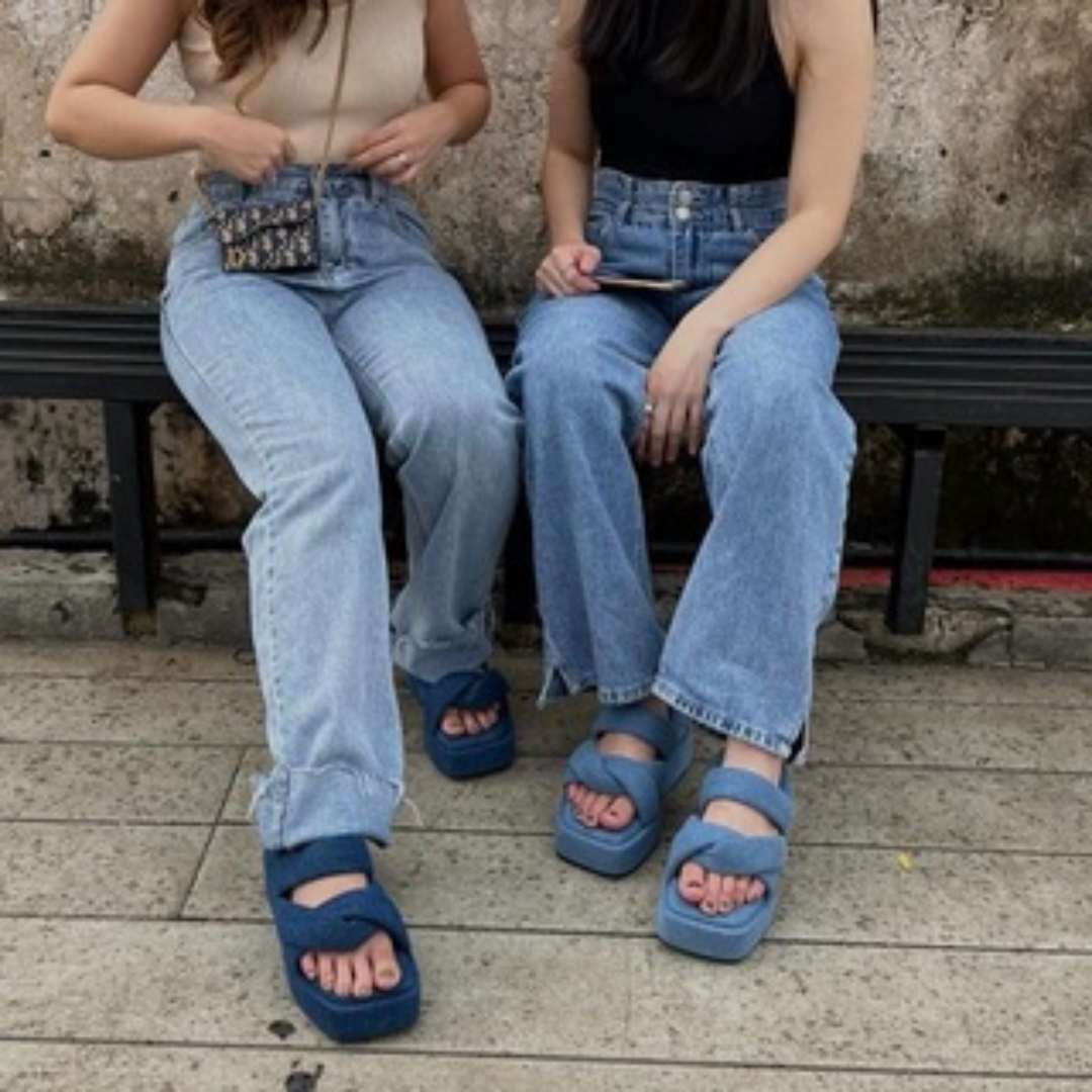 Picnic Dad's Platform Denim (Pre-order 3 weeks)